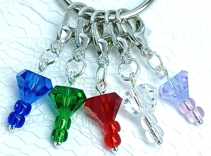 Glass Stitch Markers