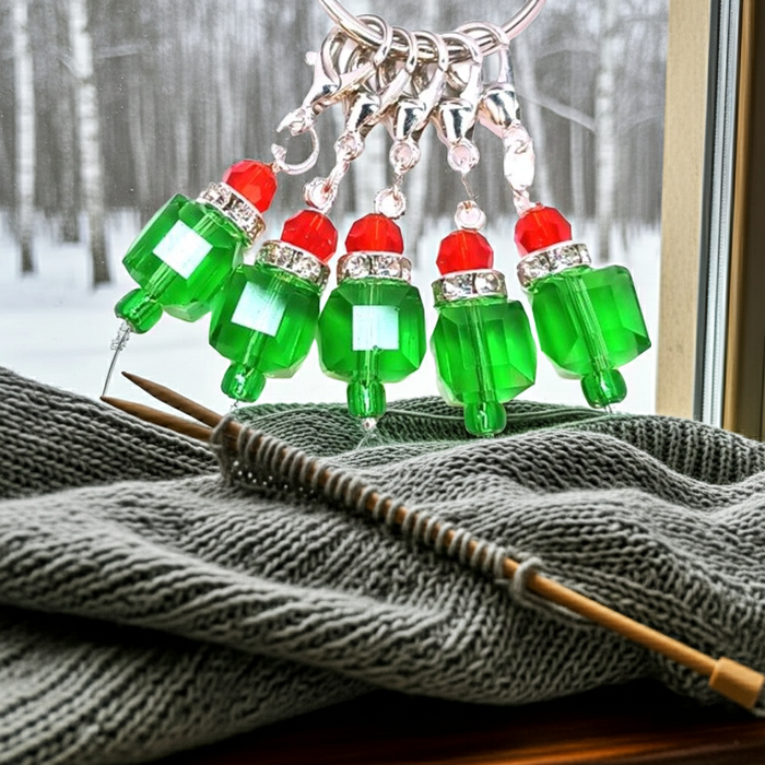 Holiday Presents - Green Cube