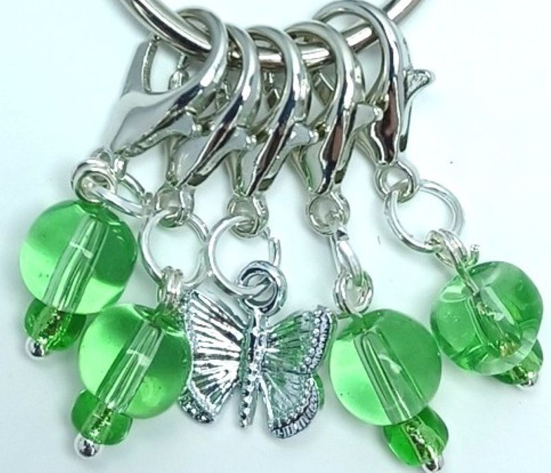 Charm - Butterfly Green