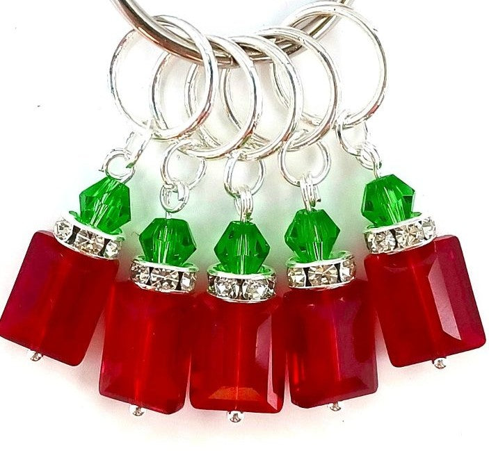 Holiday Presents - Red Cushion