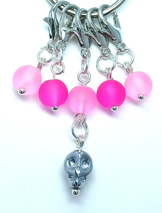 Skull Charm - Pink