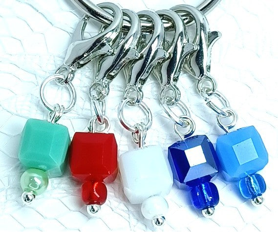 Glass Cubes - Opaque Rainbow